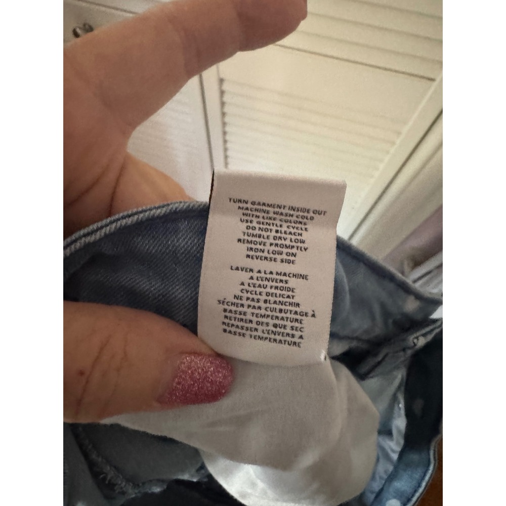 Oat‎ New York Denim with White Hearts - Picture 5 of 5